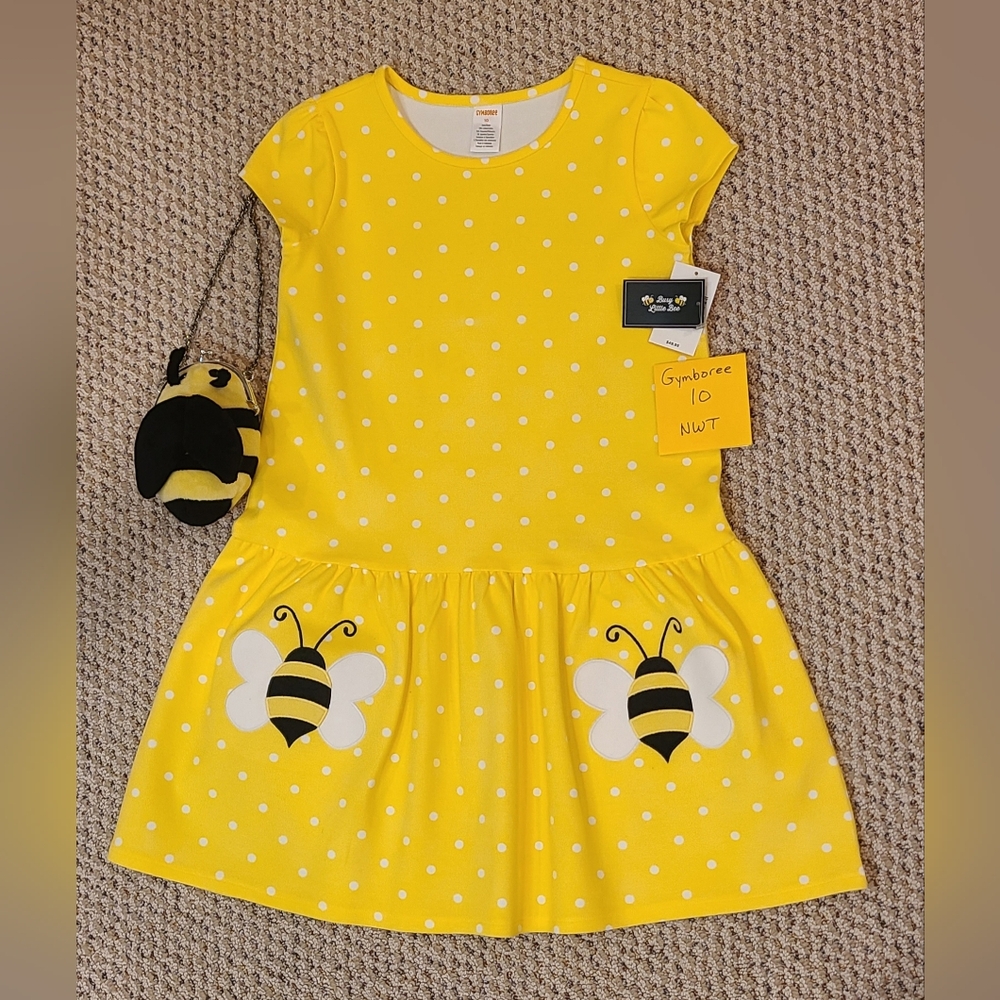 Gymboree Yellow Polka Dot Kids Dress